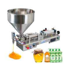 Bespacker Semi-Automatic Hand Sanitizer Bottle Paste Oil Pouch Sachet Liquid Filling Machinery